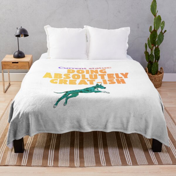 Item preview, Current Status: Great-ish Vibes funny saying designed and sold by SloganSauce.