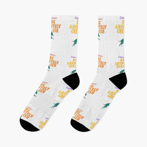 Item preview, Current Status: Great-ish Vibes funny saying designed and sold by SloganSauce.