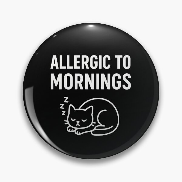Item preview, allergic to mornings designed and sold by felipequeiroz.