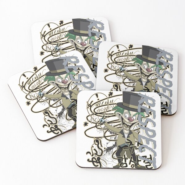 Item preview, Psycho Clown Respect Urban Street Art designed and sold by Ave Imprints.