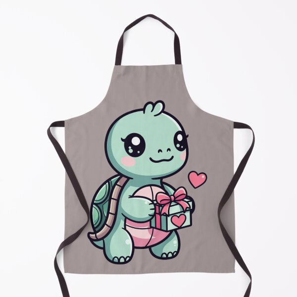 Item preview, Cute Turtle With Heart Elements Romantic Cute Character designed and sold by GrumpySableye.