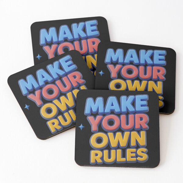 Item preview, Make Your Own Rules designed and sold by OliDesigns.