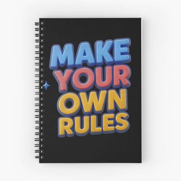 Item preview, Make Your Own Rules designed and sold by OliDesigns.