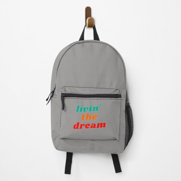 Item preview, LIVIN'-THE-DREAM-RETRO-LOGO designed and sold by NadineBeging.