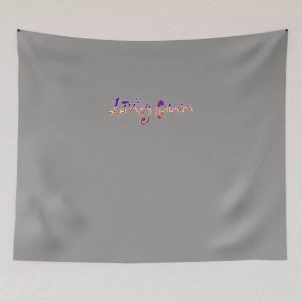 Item preview, LIVING-COLOUR-BAND-LOGO--T-SHIRT designed and sold by NadineBeging.