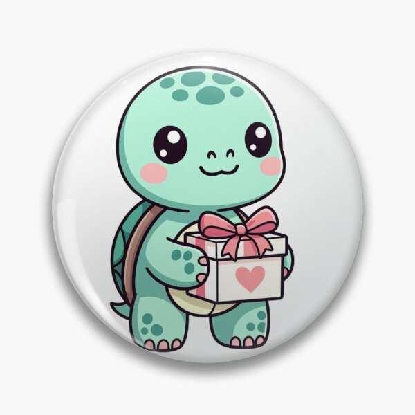 Item preview, Adorable Turtle Love Character for Valentine’s Day designed and sold by GrumpySableye.