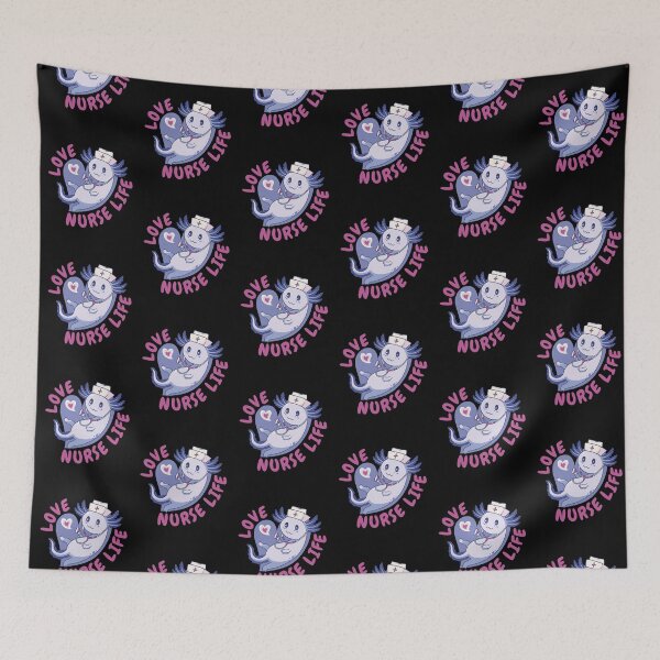 Item preview, Cute Nurse Axolotl Love Nurse Life designed and sold by JRRTs.