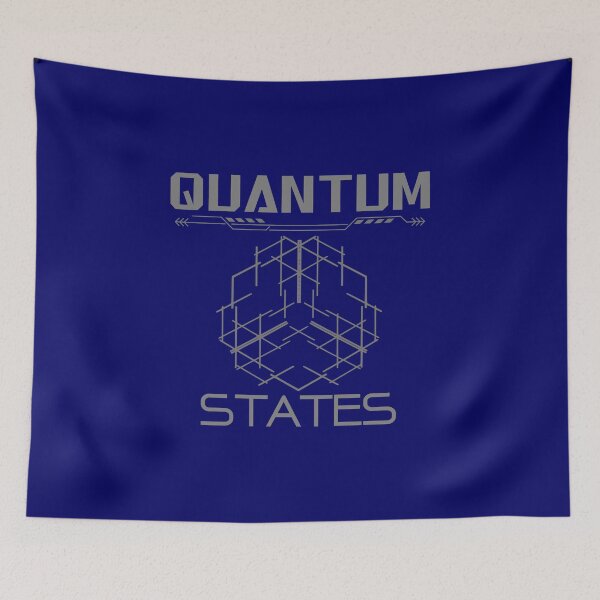 Item preview, Quantum States Geometric Tech Grid Design designed and sold by phiawdesign9.