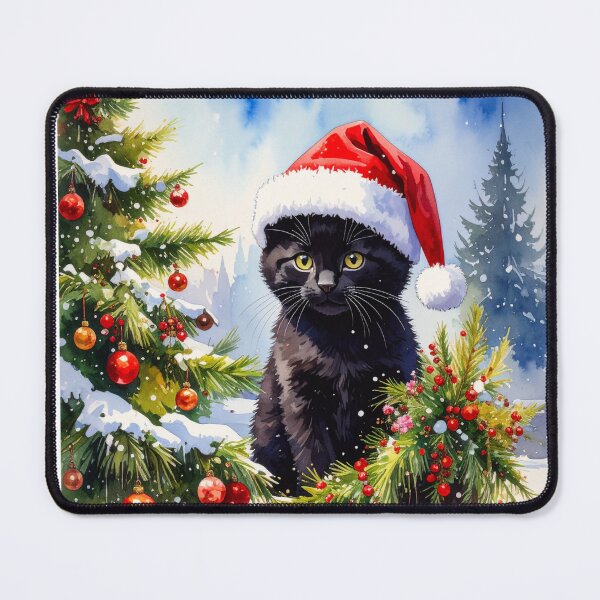 Item preview, Christmas kitty designed and sold by GiftiqueNook.