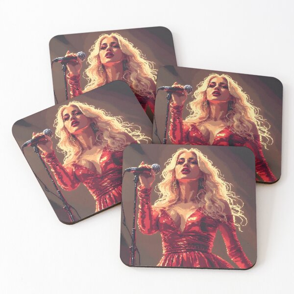 Item preview, Lady Gaga – Dynamic 16-Bit Pixel Art Performance designed and sold by CoastalMindset.