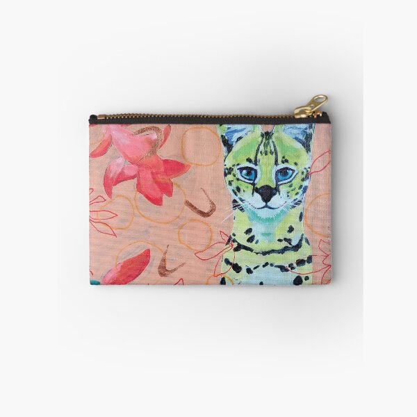 Item preview, Serval in the zygo designed and sold by MarlaMorrisonArt.