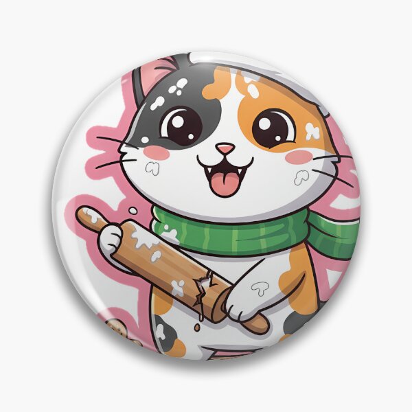 Item preview, Calico Cat Holiday Baking – Whimsical Christmas Cookie Design designed and sold by meesub.