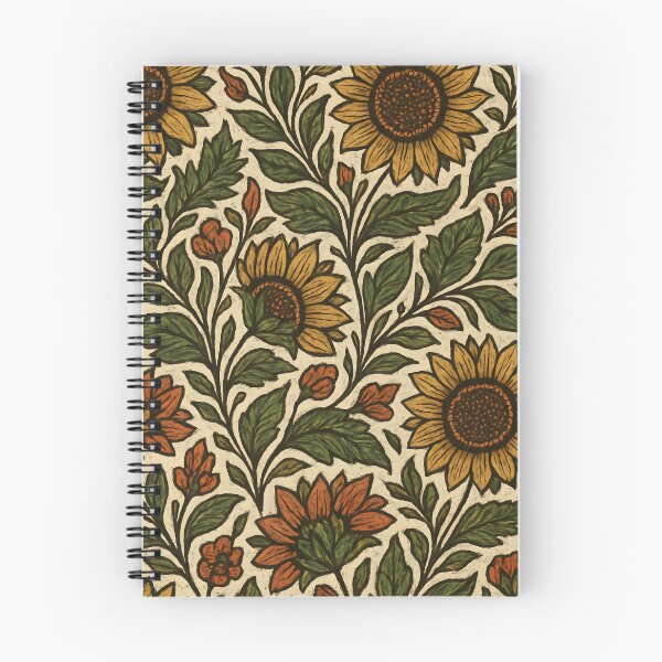 Item preview, Ukrainian Petrykivka Floral Tapestry – Sunflower Pattern designed and sold by Artsy-With.