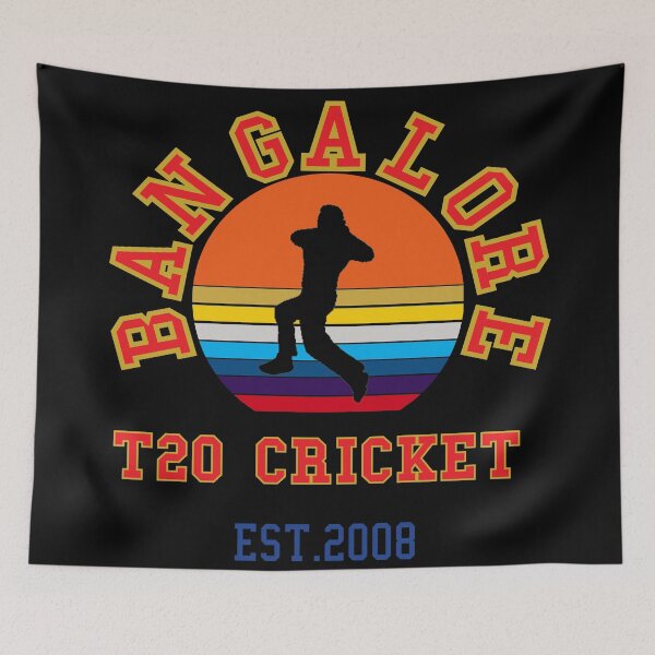 Item preview, Bangalore T-20 Cricket in India 2021  designed and sold by MimsTees.
