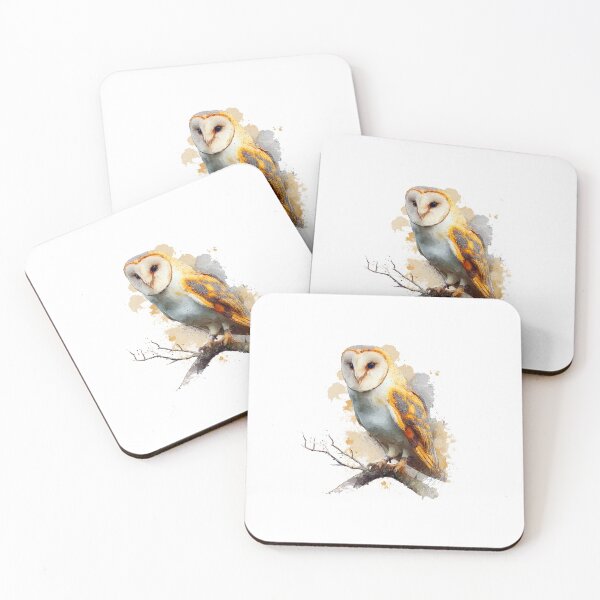 Item preview, Barn Owl 5 designed and sold by Made-by-Gus.