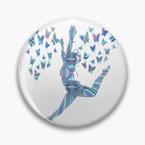 Item preview, Blue Fractal Dancer  designed and sold by natnat7w.