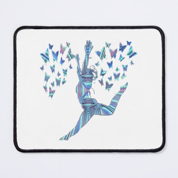 Item preview, Blue Fractal Dancer  designed and sold by natnat7w.