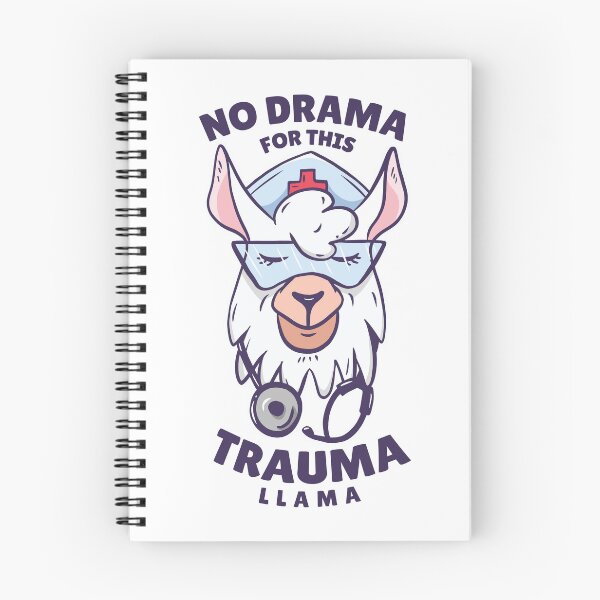 Item preview, No Drama Trauma Llama Funny Nurse designed and sold by JRRTs.
