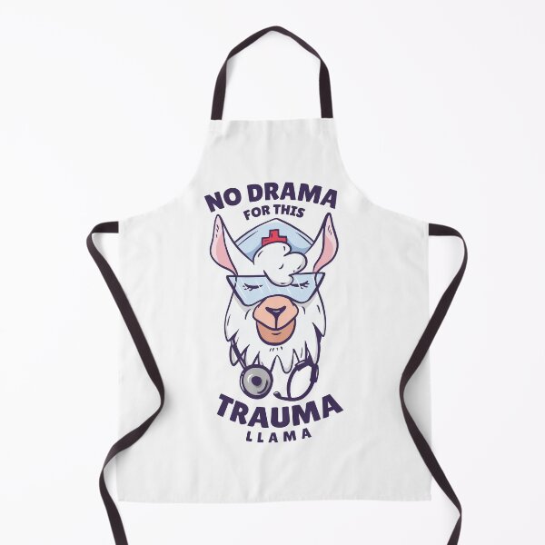 Item preview, No Drama Trauma Llama Funny Nurse designed and sold by JRRTs.