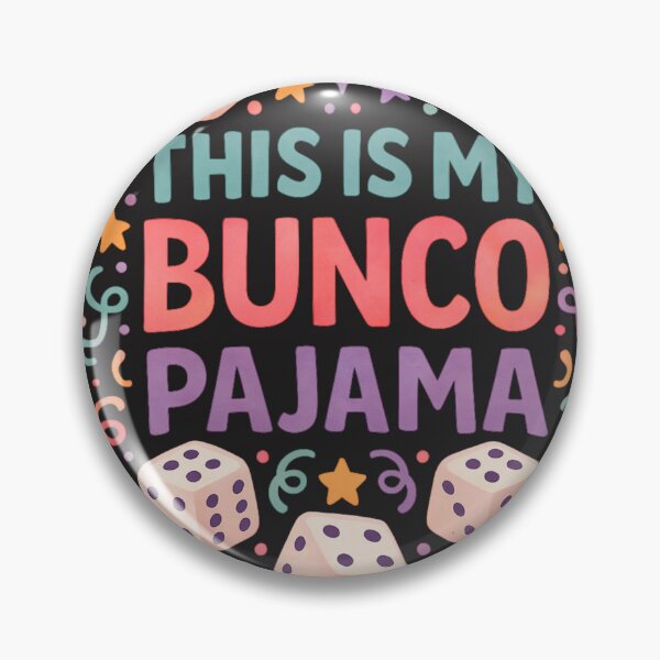 Item preview,  This is My Bunco Pajama, bunco night gift, pastel dice bunco graphic tee, cozy board game lover tee, fun sleepwear style designed and sold by MarylaInvest.