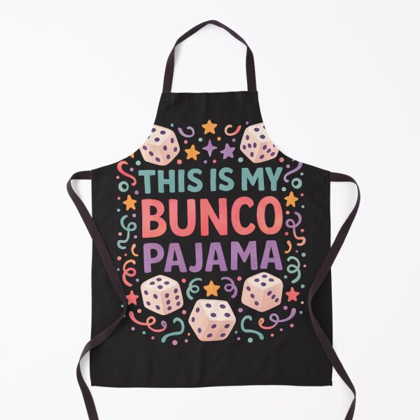 Item preview, This is My Bunco Pajama, bunco night gift, pastel dice bunco graphic tee, cozy board game lover tee, fun sleepwear style designed and sold by MarylaInvest.