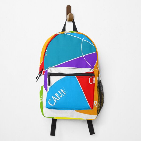 Item preview, A sticker that looks like a color palette with emotion labels (e.g., “calm,” “chaos,” “hope”) designed and sold by STICKERS FOR SALE NOW.