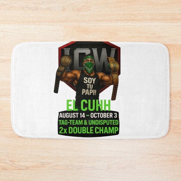 Item preview, El Cuhh 2x Double Champ Logo designed and sold by TTVTheDayman.