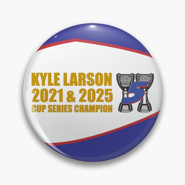 Item preview, Kyle Larson 2X Champion designed and sold by WinsKhalifa.