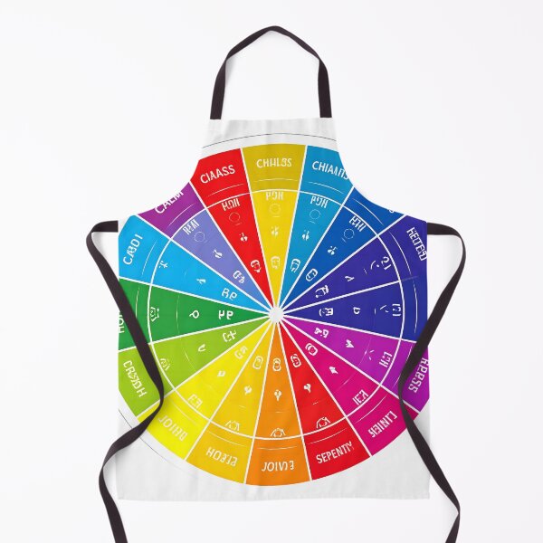 Item preview, A sticker that looks like a color palette with emotion labels (e.g., “calm,” “chaos,” “hope”) designed and sold by STICKERS FOR SALE NOW.