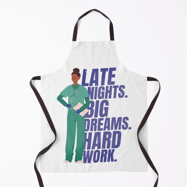 Item preview, Nurse Late Nights Big Dreams Hard Work Funny Nurse designed and sold by JRRTs.