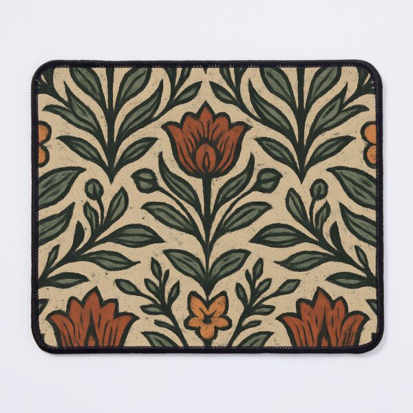Item preview, Polish Wycinanki Folk Floral Tapestry – Tulip Rosette Pattern designed and sold by Artsy-With.