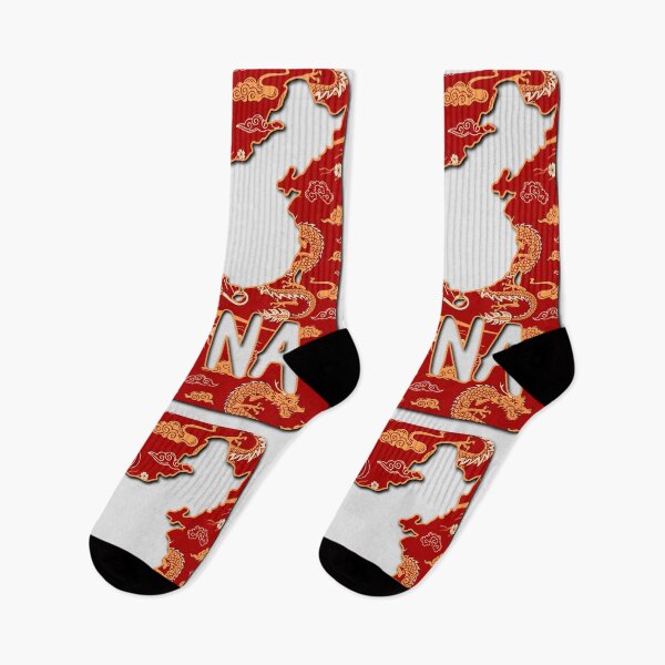 Item preview, China Dragon Map – Red & Gold Cultural Design designed and sold by mashmosh.