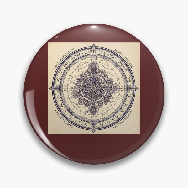 Item preview, Astro-Cartographer Celestial Compass – ?  designed and sold by SmokedAndBloom .