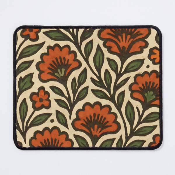 Item preview, Polish Wycinanki Folk Floral Tapestry – Carnation Pattern designed and sold by Artsy-With.