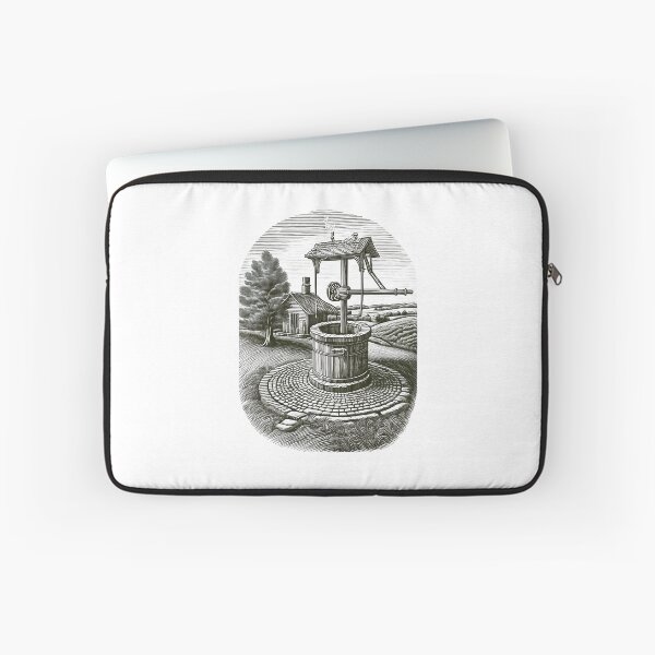 Item preview, Vintage Wishing Well - Vintage Pencil Drawings designed and sold by RockitBaby.