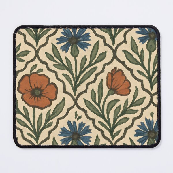 Item preview, Polish Wycinanki Folk Floral Tapestry – Wildflower Sprigs designed and sold by Artsy-With.
