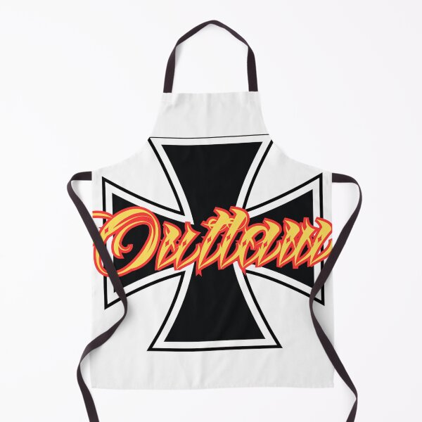 Item preview, Outlaw Iron Cross 1% Rocker Logo West Coast Chopper Style designed and sold by Bearded-Viking.