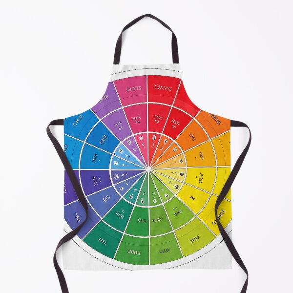 Item preview, A sticker that looks like a color palette with emotion labels (e.g., “calm,” “chaos,” “hope”) designed and sold by STICKERS FOR SALE NOW.