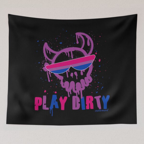 Item preview, Play Dirty - Bisexual Design designed and sold by outandworn.
