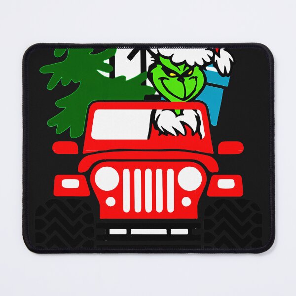 Item preview, Merry Grinchmas Christmas | Truck jeep designed and sold by thitrasho.
