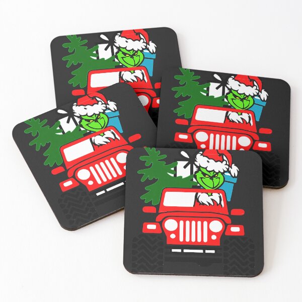Item preview, Merry Grinchmas Christmas | Truck jeep designed and sold by thitrasho.