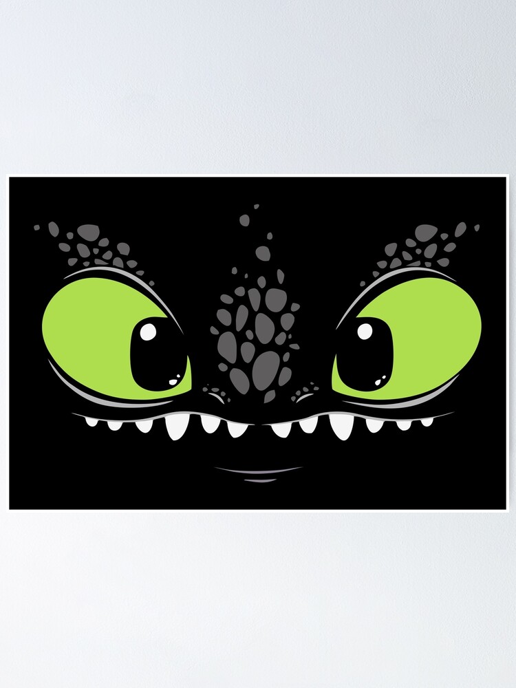 Toothless Eyes Poster By Gragghplo Redbubble