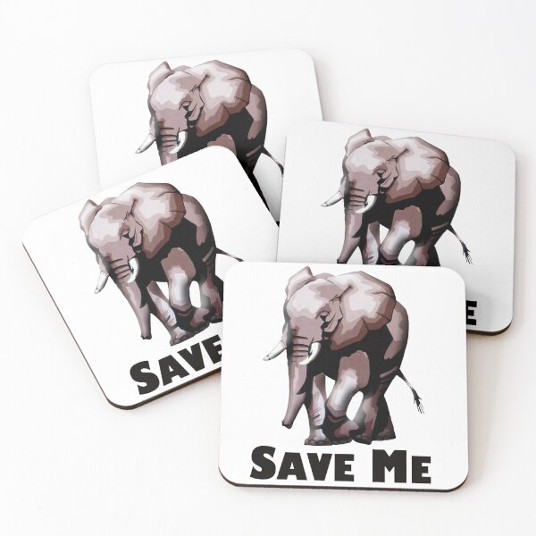 Item preview, SAVE ME - Elephants designed and sold by Anja Semling.