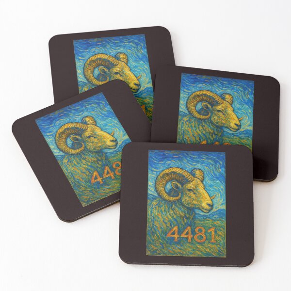 Item preview, Cubist Aries: Picasso Inspired Zodiac Art designed and sold by SmokedAndBloom .