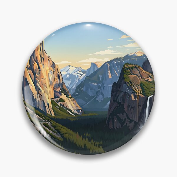 Item preview, Yosemite National Park Retro Poster designed and sold by RBCTk.