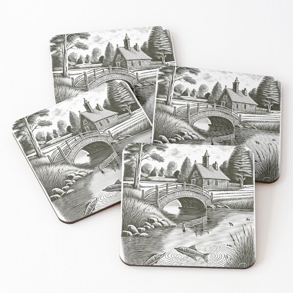 Item preview, Old Fashioned Sketch - Vintage Pencil Drawings designed and sold by RockitBaby.