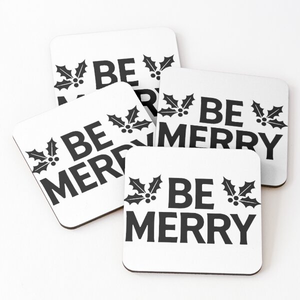 Item preview, Be Merry Holly Monochrome designed and sold by Dxvect.