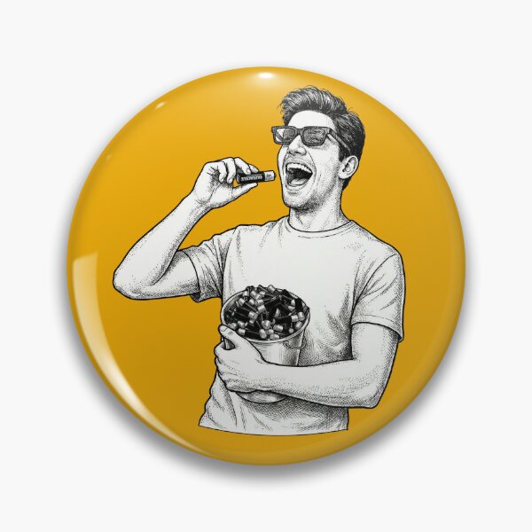 Item preview, Man Eating Batteries designed and sold by Naux | Design & Illustration.