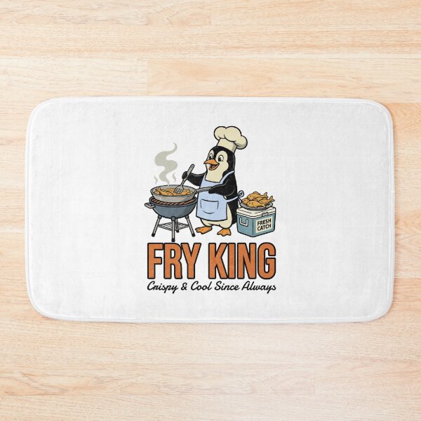 Item preview, Cute Penguin Chef Fry King Design designed and sold by tollaru.