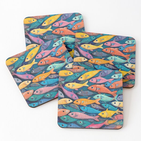 Item preview, Dance of the Rainbow Fishes designed and sold by iamdesigns14.